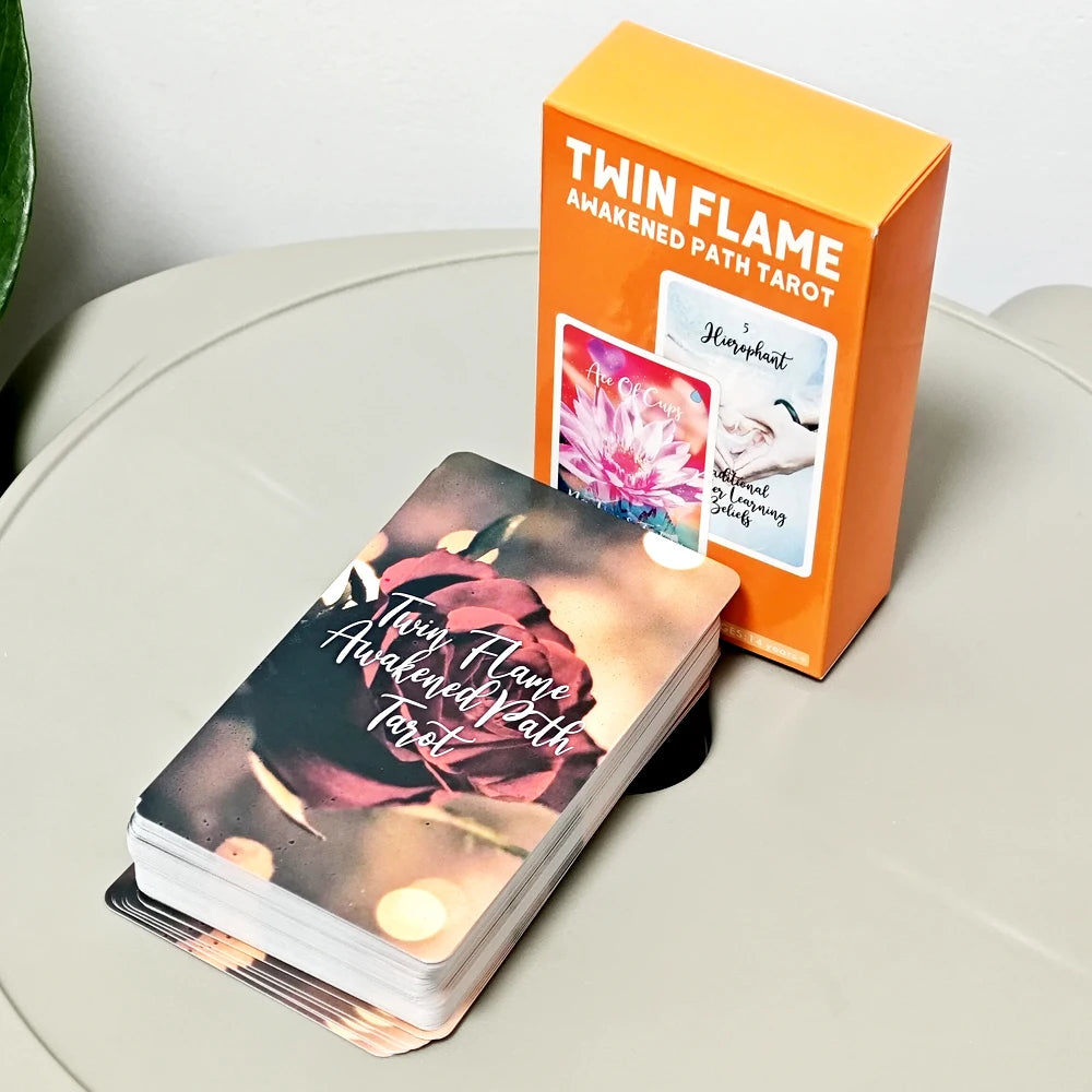 Twin Flame Path Tarot Oracle Card Deck